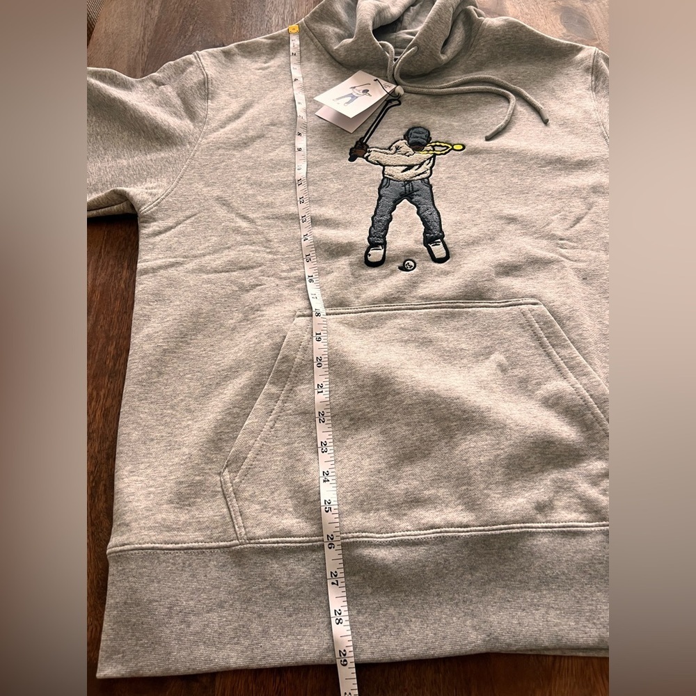 NWT- Swingman Logo Hoodie- Eastside Golf Gray Sz Small - Picture 9 of 10